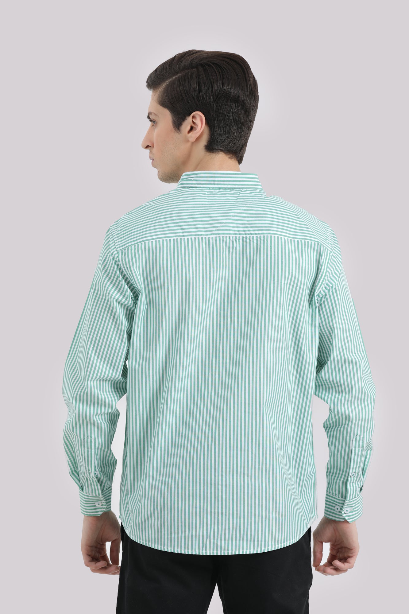 Strriped Cotton Shirt