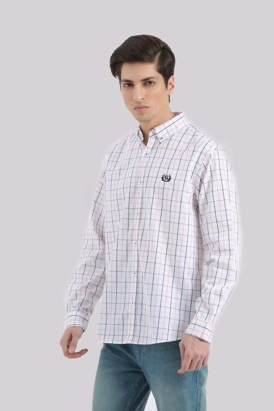 Checkerd Button Down Shirt