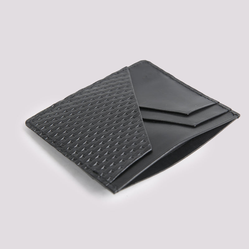 Braided Textured Card Holder