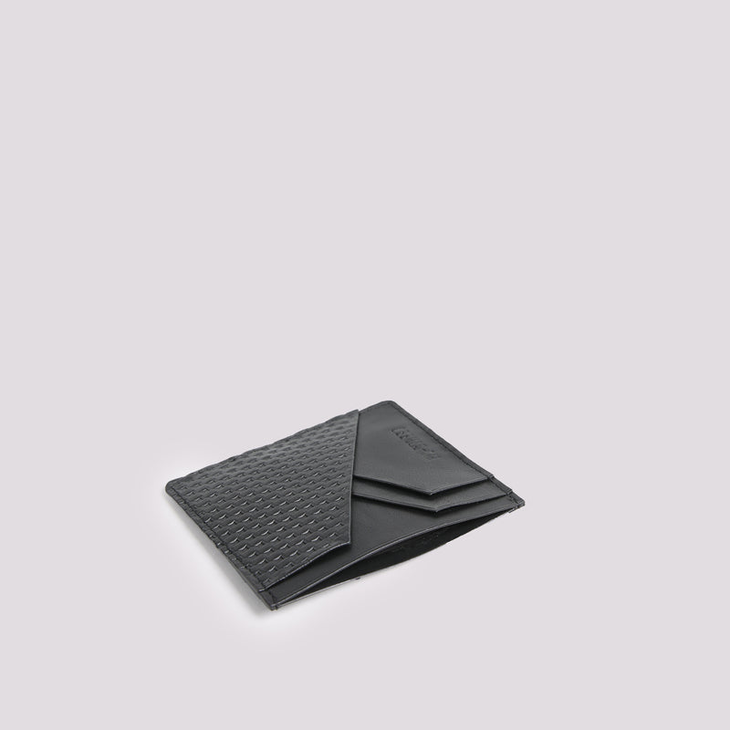 Braided Textured Card Holder