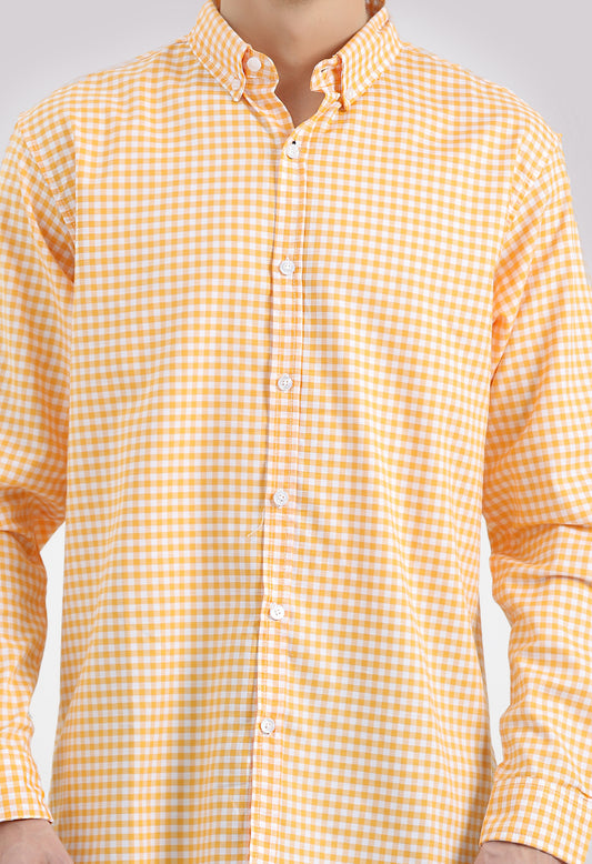 Chambrey Checkerd Shirt