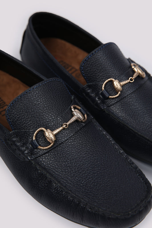 BLUE MILT LEATHER LOAFER