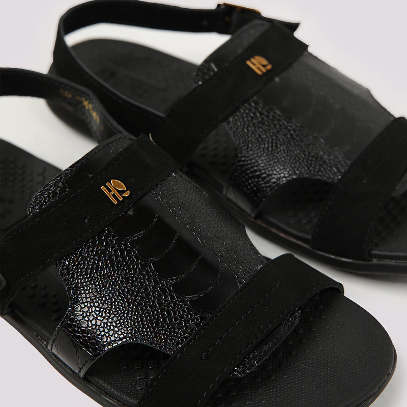 leather flip flop men