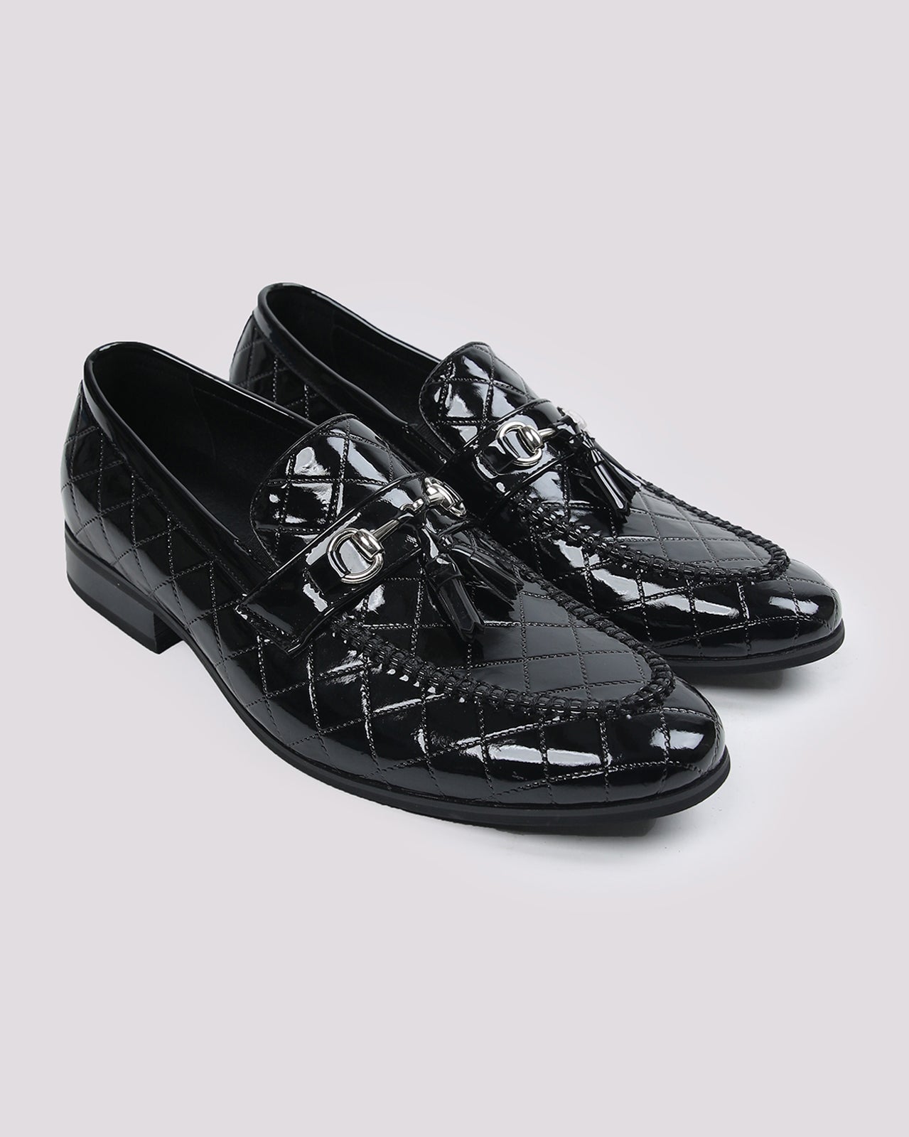 Black Patend Leather Loafer