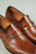Dark Toe Textured Shoes