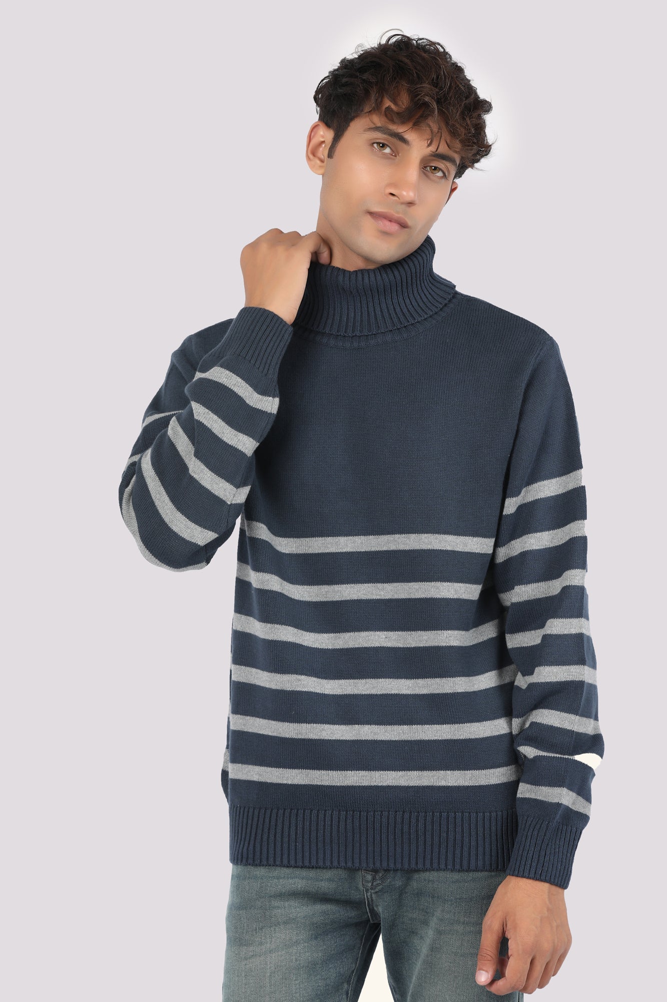 Moc Neck Sweater