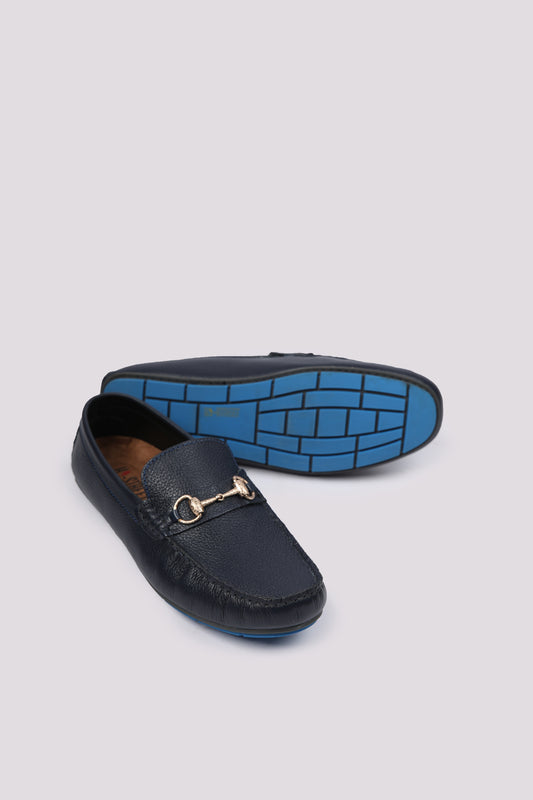 BLUE MILT LEATHER LOAFER