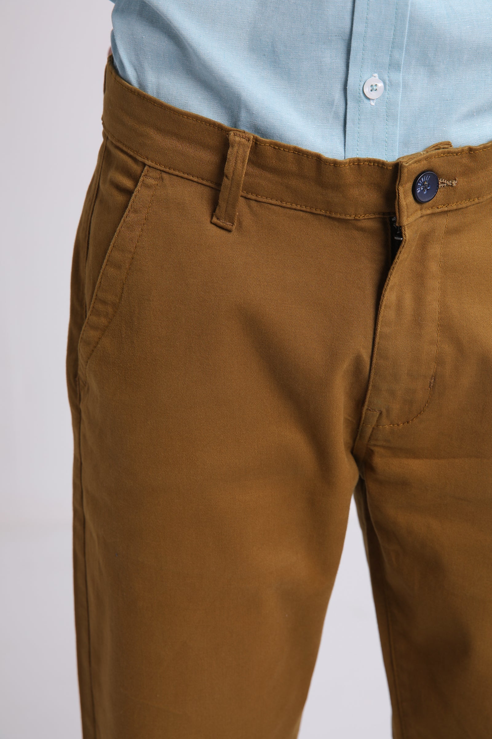 Tobacco Slim Fit Chino