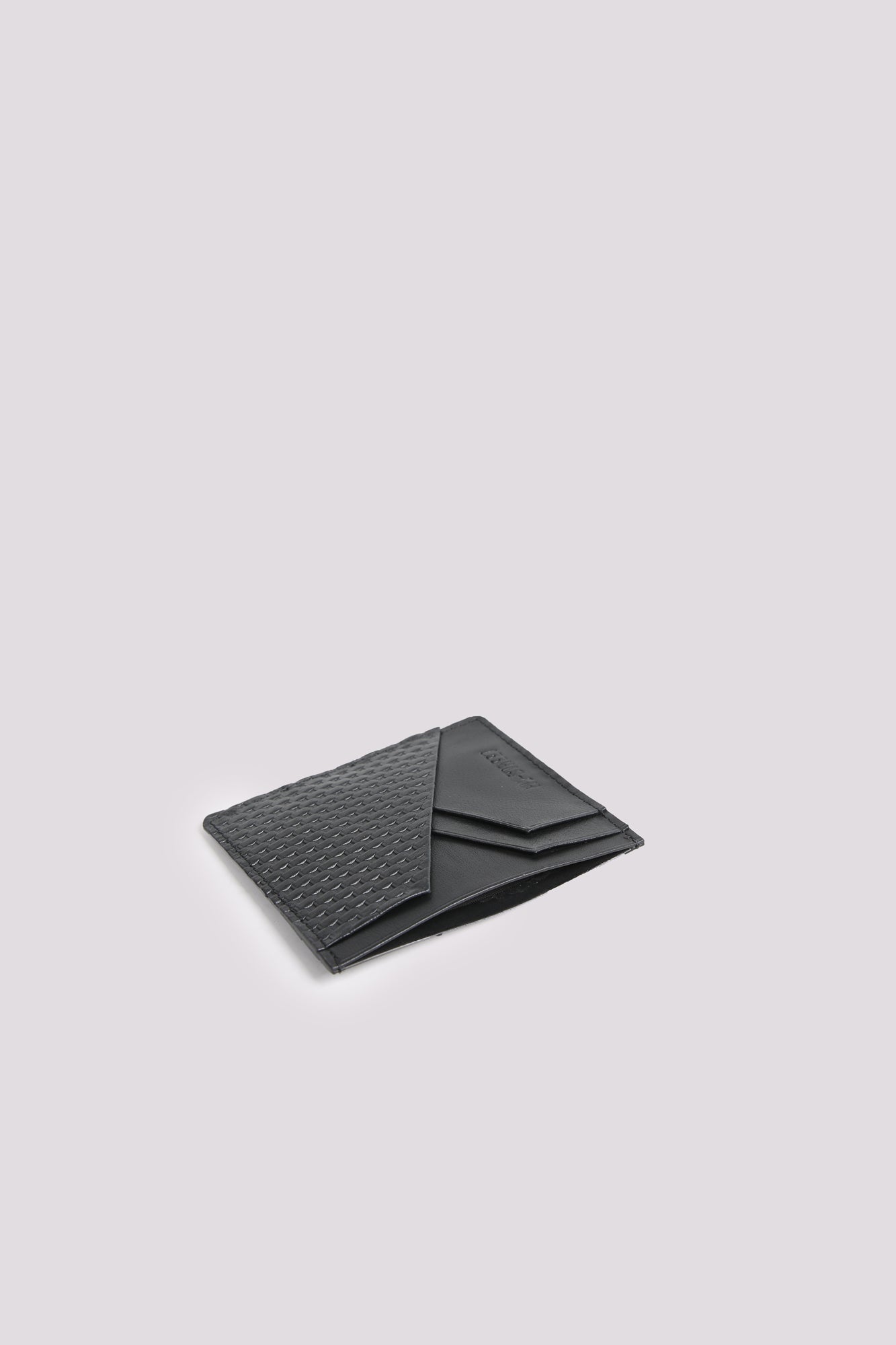 Braided Textured Card Holder - Hi-Street