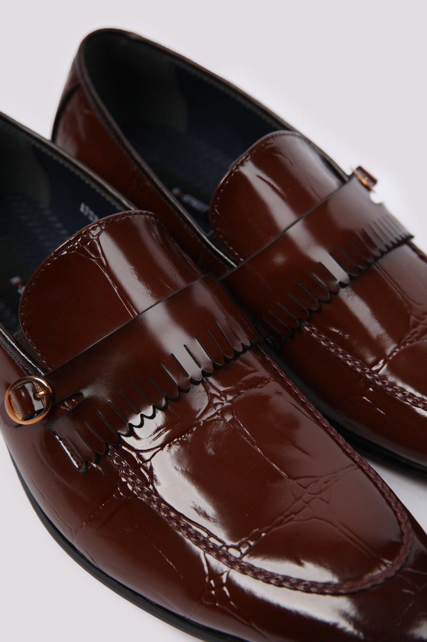 Maroon Patent Shoes